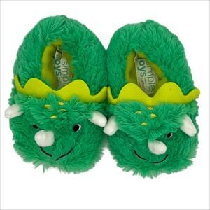Simple Joys by Carter Jarrell Fuzzy Slipper in Green Size S(5-6)